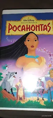 Pocahontas Clamshell, Vhs, 1996, No. 5741 Walt Disney Masterpiece Collection