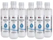 2/4/6Pack LG LT1000P/ADQ747935 GF-D706BSL Fridge Refrigerator Fresh Water Filter