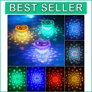 Mesmerizing 3 PCS Fish Pattern Floating LED Lights - Perfect for Pools & Baths