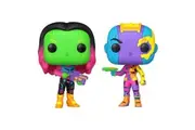 Gamora & Nebula Black Light US Exclusive Pop! 2pk