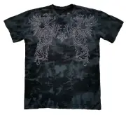 Affliction T-Shirt REVEILLE L XL NWT Griffins Studded Black