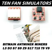 10Pcs Fan Simulators for Bitmain Antminer Miner L3 D3 S7 S9 Z9 S17 T15 T9 V9