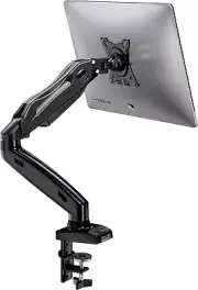 Huano Full Motion Desk Mount Single Model HNSS6 3 to 30 Inch Gas Spring Monitor