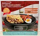 Electric Crepe Maker Nonstick Electric Pancake Maker & Griddle 12" Hot Plate NIB