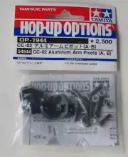 Tamiya CC02 Aluminium Arm Pivots (A & B) NEW 54944 58675 58688 58692 58700