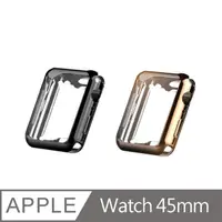 在飛比找momo購物網優惠-【JPB】Apple Watch 45mm 全包電鍍 防摔保