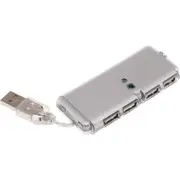 Pro.2 4Port USB 2.0 Hub Plug & Play with Hot Swapping Capability White