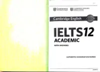 在飛比找Yahoo!奇摩拍賣優惠-Cambridge IELTS 12 Student's B