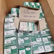 636 units - Mustad Slow Death Rigs 33862 Hook 10lb Flouro Leader Bulk Dealer Lot