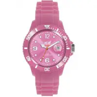 在飛比找Yahoo!奇摩拍賣優惠-[永達利鐘錶 ] ICE watch 粉色膠帶日期錶 SS.