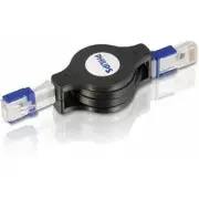 Philips 3.9' PH60862 Retractable RJ11 & RJ45 Internet/Ethernet Cable, Ideal For