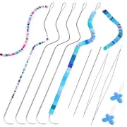 GarfxG 9 PCS Beading Needles Set for Jewelry Making Include Bead Spinner Need...