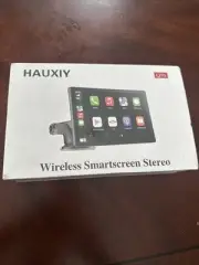Hauxiy Q9S Wireless Smartscreen Stereo CarPlay and Android Auto Compatible