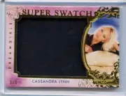 2018 BENCHWARMER DREAMGIRLS CASSANDRA LYNN SUPER SWATCH # 3/5