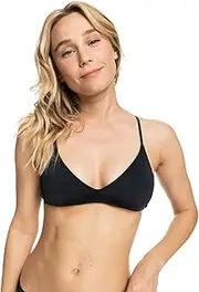 [Roxy] Women's Beach Classics - Athletic Triangle Bikini Top for Young Women Bikini Top