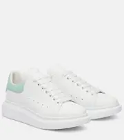 [McQueen] McQueen Oversized leather sneakers AU 11 white