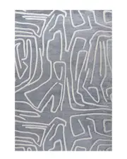 JONATHAN Y Alcina Modern Scandinavian Graphic Lines High-Low Area Rug