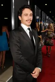 Actor James Franco at the premiere of "127 Hours" at the Academy O- Old Photo
