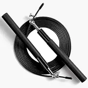 Speed Jump Rope for fitness - Adjustable rope- Tangle-Free-360° Swivel Ball Bearing-Aluminum Anti Skipping Handle -Training Sports Exercises -suitable for kids and adults