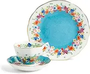 [Royal Albert] 1072627 TeaSet, Fine Bone China, 100 Years Teacup Saucer, Plate