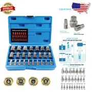 25-Piece Heavy Duty Screw Extractor Set for Easy Removal of Damaged Screws