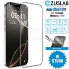 For iPhone 12 13 14 15 16/e Pro Max Plus Anti-Blue Light Glass Screen Protector