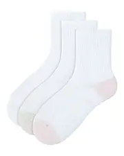 Underworks 3Pk Sports Mid Crew
