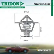 Tridon High Flow Thermostat for Kia Ceres KW52 CSB112 K2700 TU PU Pregio CT (for: Kia)