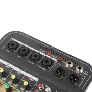 Mixing Console Professional Audio Mixer 4 Channel Digital DJ Controller HR6