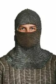 Chainmail MS Flat Ring Dome Riveted 9 mm Aventail CH011