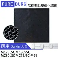 在飛比找PChome24h購物優惠-除臭催化濾網適用DAIKIN 大金MC75LSC MC809