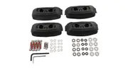 Rhino Rack RCP Roof Rack Base Kit (x4) Kluger 3/14- RCP37-BK