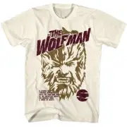 The Wolfman T-Shirt Universal Monsters Mens Strange Mortal Man SM - 5XL