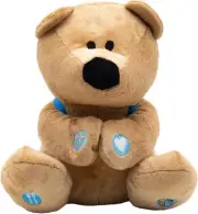 BibleToys Prayer Bear Plush Animal with Prayer Book and Backpack 69696