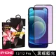 IPHONE 12PRO 12 高品質9D玻璃鋼化膜黑邊藍光保護貼玻璃貼(12保護貼12PRO保護貼12鋼化膜12PRO鋼化膜)