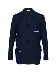[COMME des GARCONS HOMME PLUS] Polyester Wool Mohair Jacket