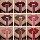 NICEFACE Matte Liquid Lipstick Lip Gloss Stain Makeup Deep Red Matte Lipstick /