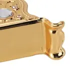 Golden Metal Napkin Holder Light Zinc Alloy Table Napkin Organizer Supplies