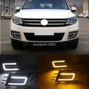 Fog light Daytime Running Light DRL LED Day Light For VW Tiguan 2013-2016 (for: Volkswagen)