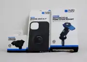 QUAD LOCK KIT APPLE iPHONE 15+ Case, Dampener, Fork Stem Mount *EXPRESS*
