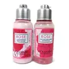 L'Occitane Douche Parfume Rose Shower Gel & Body Lotion 75ML set of 2 NEW