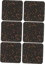Totority Gym Floor Mat Set Treadmill Pad for Hardwood Floors Exercise Equipment Mats Treadmill Accessories