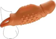Vibrating Penis Extension Sleeve -Silicone Penis Sleeve Girth Extension Enhancer for Men, Cock Ring Delay Cock Ring Vibrator G Spot Clitoris Stim-ulator Massager BDSM Bondage Sex Toys