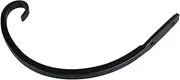 HAKIDZEL 1pc Black Wall Planter Hook Durable Iron Hanging Basket Bracket for Use for Garden Decoration and Space Saving