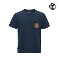 在飛比找蝦皮商城優惠-Timberland 男款深寶石藍圖案口袋短袖T恤|A2QF