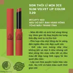 3CE SLIM VELVET LIP COLOR 柔滑啞光唇膏