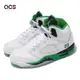 Nike 休閒鞋 Wmns Air Jordan 5 Retro 女鞋 男鞋 綠 白 Lucky Green DD9336-103