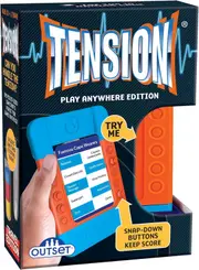 Outset Media Tension Travel Edition Card Game 2-Teams Ages 12+ (OUT11701)