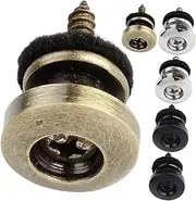 WESIEVYA Acoustic Guitar Strap Locks 6pcs Locking Buttons for Electric Bass Guitar Protector