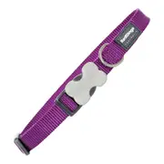 Dog Collar by Red Dingo Smooth Purple 2 x 4163 Cm